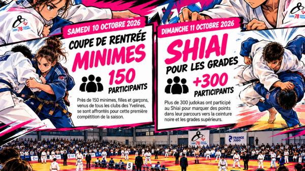 Un premier week-end de compétition réussi